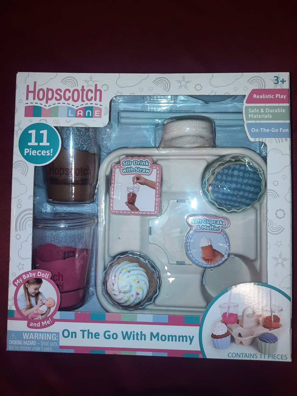 On-The-Go With Mommy 11 Piece Playset